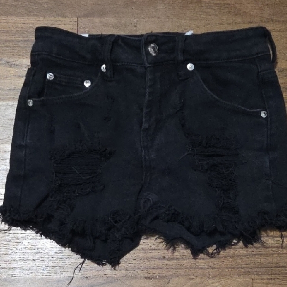 🔵3/$13 Almost Famous Distressed Jean Shorts